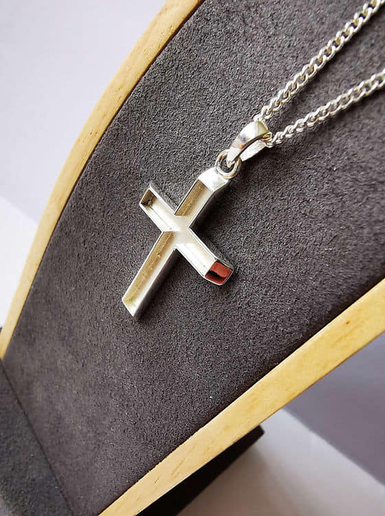 Mens Cross Pendant