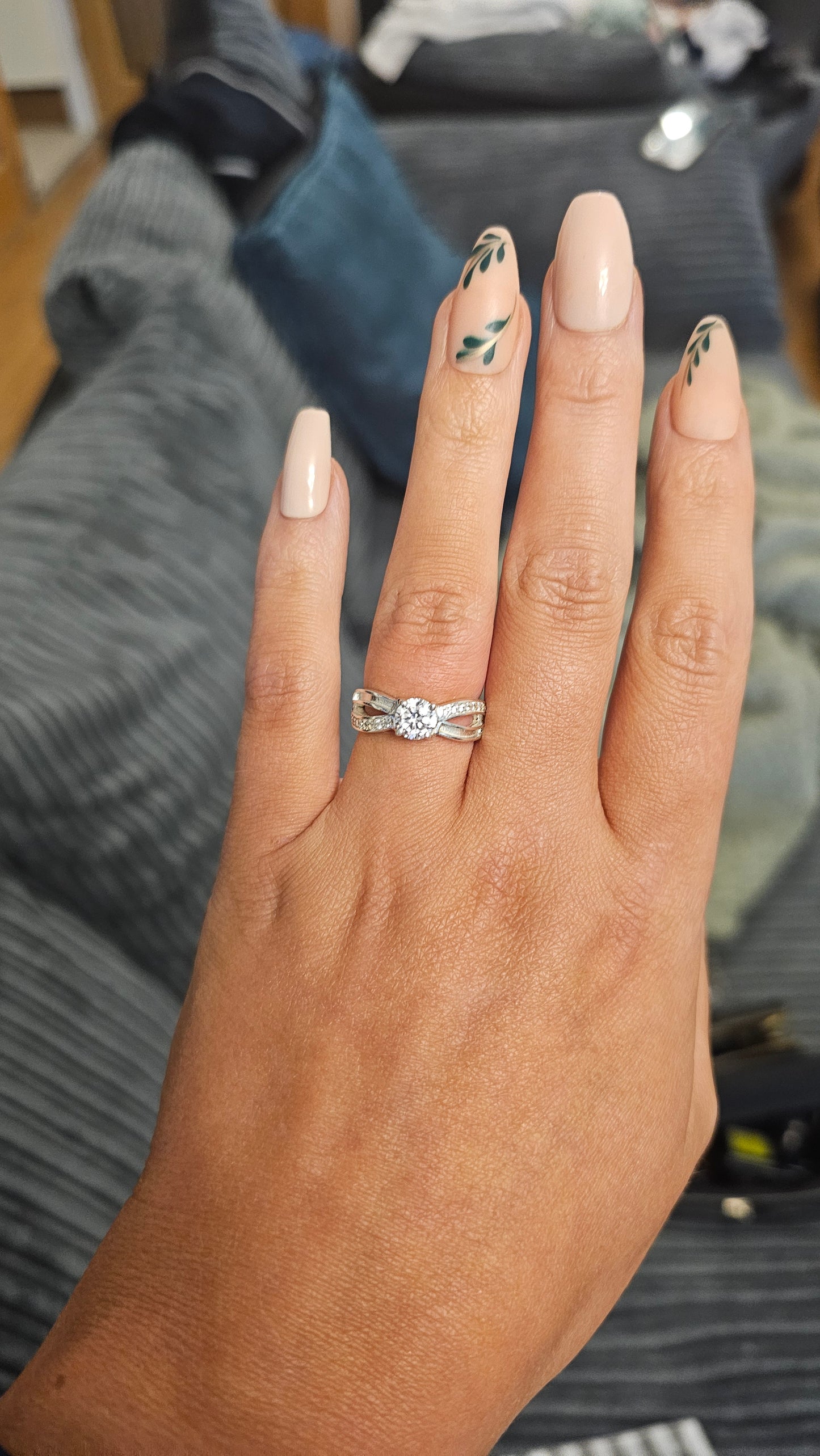 Infinity Solitaire Ring