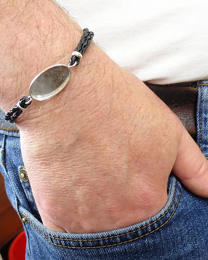 Unisex Leather Bracelet